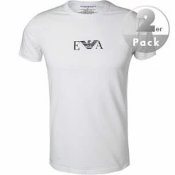 EMPORIO ARMANI CNeck T-Shirt 2P 111267/CC715/04710 T-Shirts, Baumwolle, Weiß