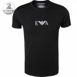 EMPORIO ARMANI CNeck T-Shirt DP 111267/CC715/07320 T-Shirts, Baumwolle, Schwarz
