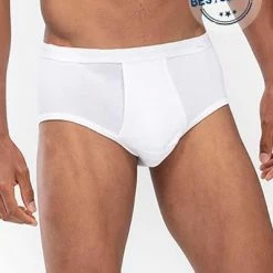 Mey NOBLESSE Sport-Slip m.E. weiß 2813/101 Pima Baumwolle