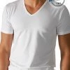 Mey DRY COTTON V-Shirt weiß 46007/101 T-Shirt, Baumwolle