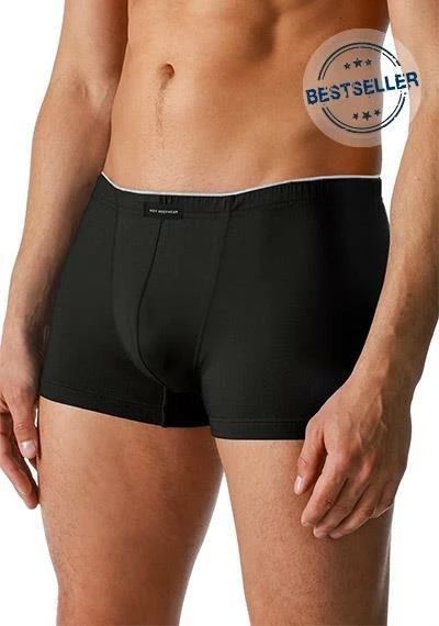 Mey DRY COTTON Shorty 46021/123 Trunk, Baumwolle, Schwarz – Bild 2