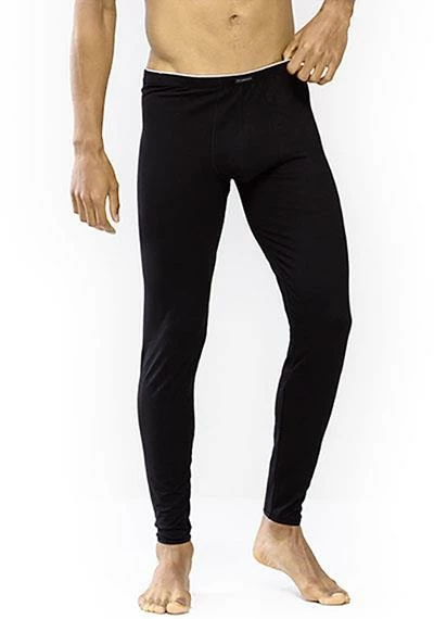 Mey DRY COTTON Long-Pants schwarz 46042/123 Lange Unterhose, Baumwolle