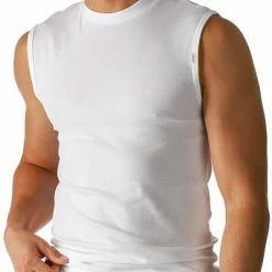 Mey NOBLESSE TRENDS Muskel-Shirt 50537/101 Tanktop, Pima Baumwolle, Weiß
