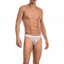 Olaf Benz RED1201 Brazilbrief white 105832/1000 Slip, Mikrofaser, Weiß