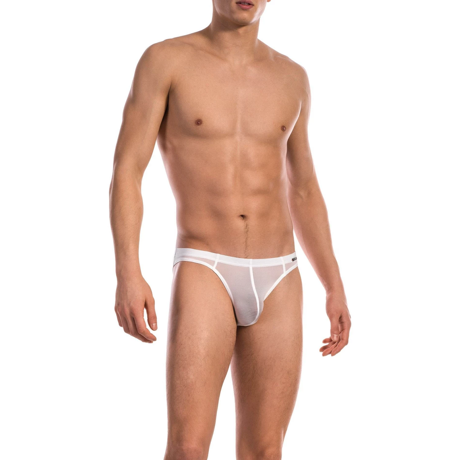 Olaf Benz RED1201 Brazilbrief white 105832/1000 Slip, Mikrofaser, Weiß