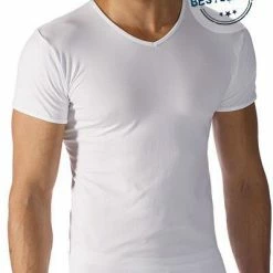 Mey SOFTWARE V-Neck weiß 42507/101 T-Shirt, Modal