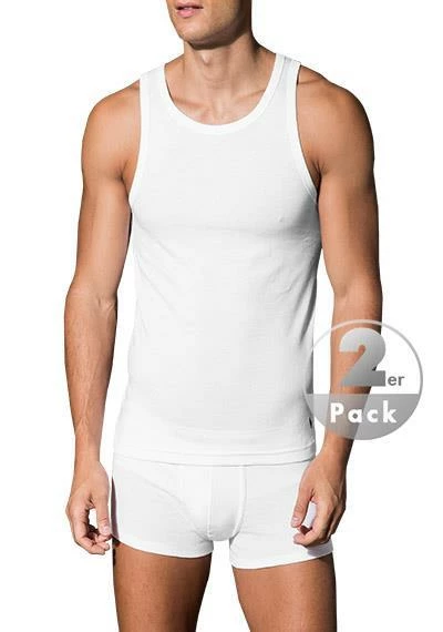 Polo Ralph Lauren Polo R.Lauren Tank 2er Pack 714515508001 Tanktops, Baumwolle, Weiß – Bild 2