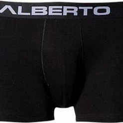 Alberto Short Hero 06347003/999 Trunk, Baumwoll-Stretch, Schwarz