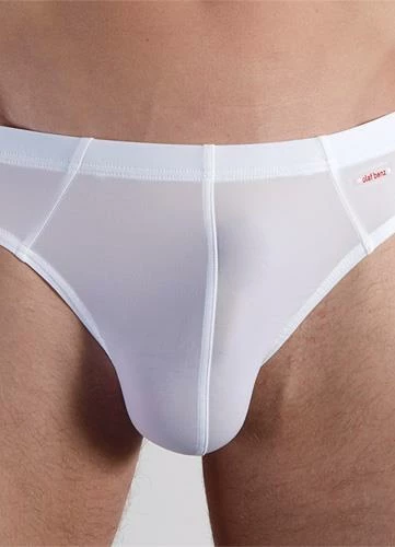 Olaf Benz RED0965 Brazilbrief white 106021/1000 Slip, Mikrofaser, Weiß – Bild 4
