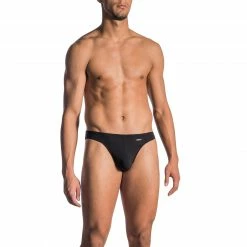 Olaf Benz RED0965 Brazilbrief black 106021/8000 Slip, Mikrofaser, Schwarz