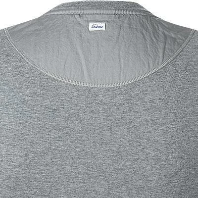 Schiesser Revival Karl-Heinz 1/1 Shirt 160096/202 Longsleeve, Baumwolle, Grau meliert, Grau-melange – Bild 3