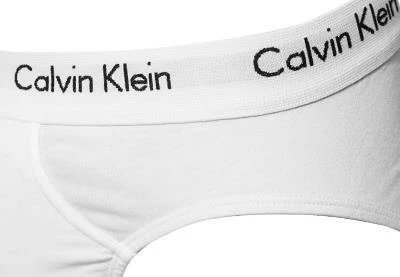 Calvin Klein Underwear Calvin Klein COTTON STRETCH 3er Pack U2661G/998 Slips, Baumwolle, Weiß-grau-schwarz, Weiss-schwarz-grau – Bild 3