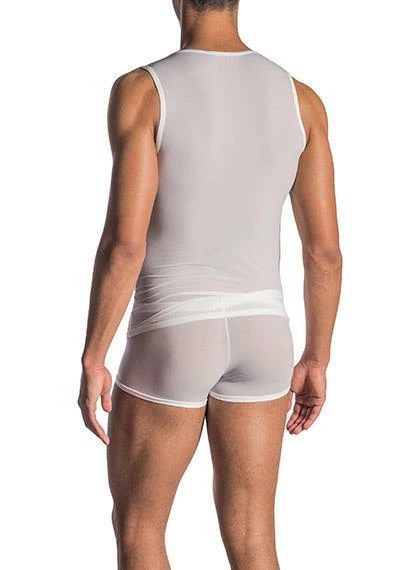 Olaf Benz RED0965 Tanktop 106025/1000 Mikrofaser, Weiß – Bild 3