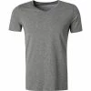 Marc O'Polo Shirt V-Neck 2er Pack 149804/202 T-Shirts, Baumwoll-Stretch, Grau meliert, Grey-melange