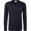 LACOSTE T-Shirt TH2040/166 Longsleeve, Regular Fit, Baumwolle, Navy, Marine