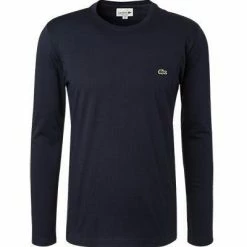 LACOSTE T-Shirt TH2040/166 Longsleeve, Regular Fit, Baumwolle, Navy, Marine