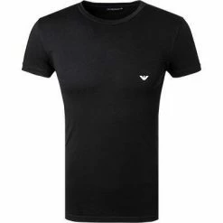 EMPORIO ARMANI T-Shirt 111035/CC729/00020 Baumwolle, Schwarz