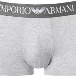 EMPORIO ARMANI Trunk 111389/CC729/00048 Baumwoll-Stretch, Hellgrau meliert, Grau