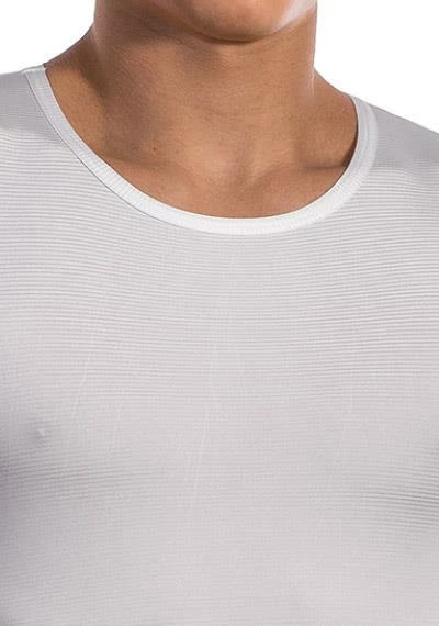 Olaf Benz RED1201 T-Shirt weiß 105835/1000 Mikrofaser, Weiß gestreift – Bild 4