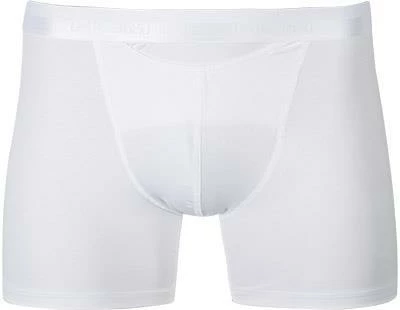 HOM HO1 Long Boxer Brief 359519/0003 Trunk mit Eingriff, Baumwolle, Weiß, White