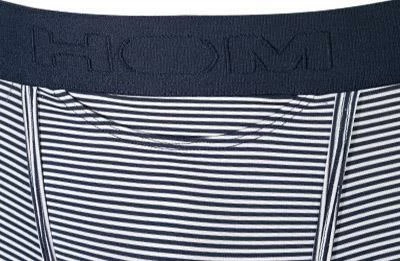 HOM HO1 Simon Boxer Briefs 359850/00RA Trunk, Modal-Stretch, Navy-weiß gestreift, Navy – Bild 2