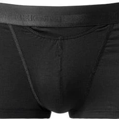 HOM HO1 Boxer Brief 359520/0004 Trunk, Baumwolle, Schwarz, Black
