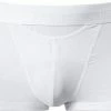 HOM HO1 Boxer Brief 359520/0003 Trunk, Baumwolle, Weiß, White
