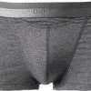 HOM HO1 Boxer Brief 359520/00ZU Trunk, Baumwolle, Grau meliert, Grey