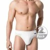 Schiesser Authentic Rio-Slip 2er Pack 105984/100 Slips, Baumwoll-Stretch, Weiß