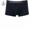 EMPORIO ARMANI Trunk 2er Pack 111613/CC722/27435 Trunks, Baumwolle, Marineblau, Marine