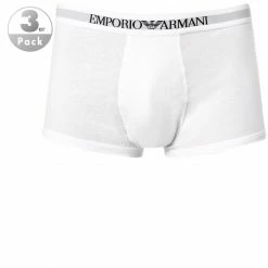 EMPORIO ARMANI Trunk 3er Pack 111610/CC722/16510 Trunks, Baumwolle, Weiß
