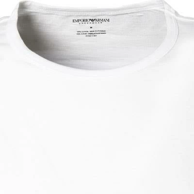 EMPORIO ARMANI T-Shirt 2er Pack 111647/CC722/04710 T-Shirts, Baumwolle, Weiß – Bild 3