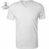 EMPORIO ARMANI V-Shirt 2er Pack 111648/CC722/04710 T-Shirts, Baumwolle, Weiß