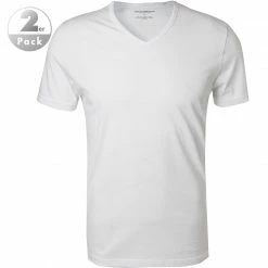 EMPORIO ARMANI V-Shirt 2er Pack 111648/CC722/04710 T-Shirts, Baumwolle, Weiß