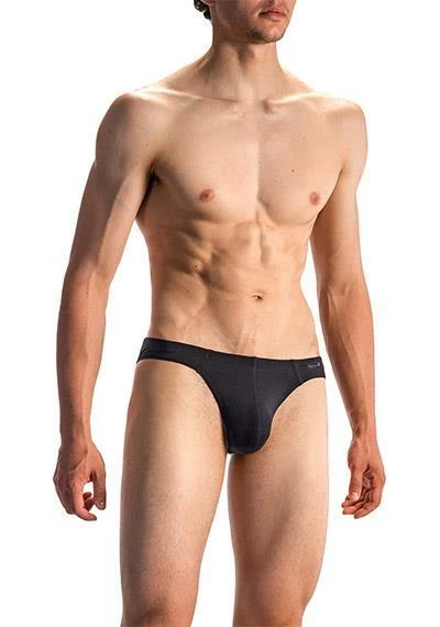 Olaf Benz RED1601 Brazilbrief 107411/8000 Slip, Baumwoll-Stretch, Schwarz, Black – Bild 2