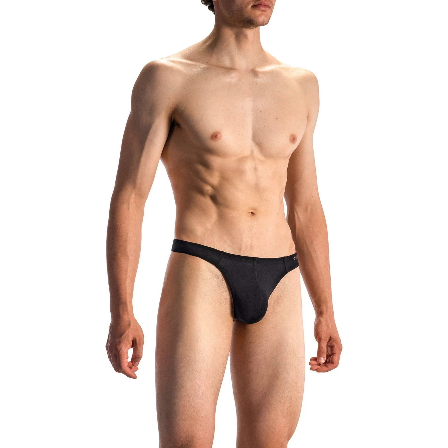 Olaf Benz RED1601 Ministring 107412/8000 Baumwoll-Stretch, Schwarz, Black