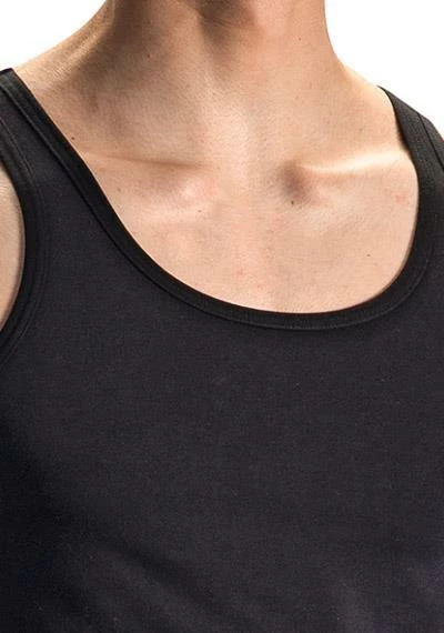 Olaf Benz RED1601 Sportshirt 107415/8000 Tanktop, Baumwoll-Stretch, Schwarz, Black – Bild 4