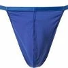 HOM Plumes G-String 359931/00BI Stringtanga, Mikrofaser-Stretch, Königsblau, Blue