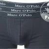 Marc O'Polo Shorts 3er Pack 154606/804 Trunks, Baumwoll-Stretch, Marine, Nightblue
