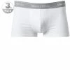 Marc O'Polo Shorts 3er Pack 154606/100 Trunks, Baumwoll-Stretch, Weiß, White