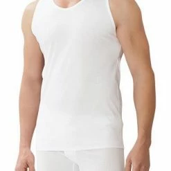 Zimmerli Sea Island 286 Tank Top 286/1440/01 Tanktop, Baumwolle, Weiß