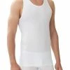 Zimmerli Pure Comfort Tank Top 172/1460/01 Tanktop, Baumwoll-Stretch, Weiß, White
