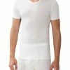 Zimmerli Wool & Silk 710 Shirt SS 710/1450/02 T-Shirt, Wolle-Seide, Ecru
