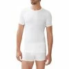 Zimmerli Pureness 700 Shirt SS 700/1339/01 T-Shirt, Micromodal OEKO-TEX, Weiß, White