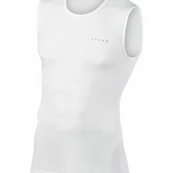 Falke Men Ergonomic Sport Tank Top 39615/2860 Tanktop, Tight Fit, Mikrofaser, Weiß, White