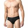 DEREK ROSE Pima Cotton Brief 8525/JACK001BLA Slip, Baumwoll-Stretch, Schwarz