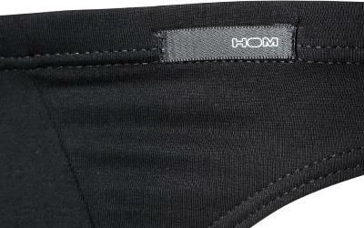 HOM Classic Comfort Micro Briefs 400205/0004 Slip, Baumwolle, Schwarz, Black – Bild 2
