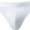 HOM Classic Mini Briefs 400204/0003 Slip, Baumwolle, Weiß, White