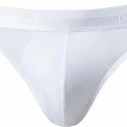 HOM Classic Mini Briefs 400204/0003 Slip, Baumwolle, Weiß, White