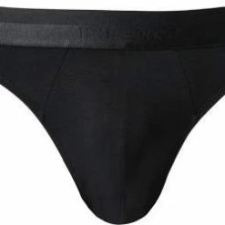 HOM Classic Mini Briefs 400204/0004 Slip, Baumwolle, Schwarz, Black